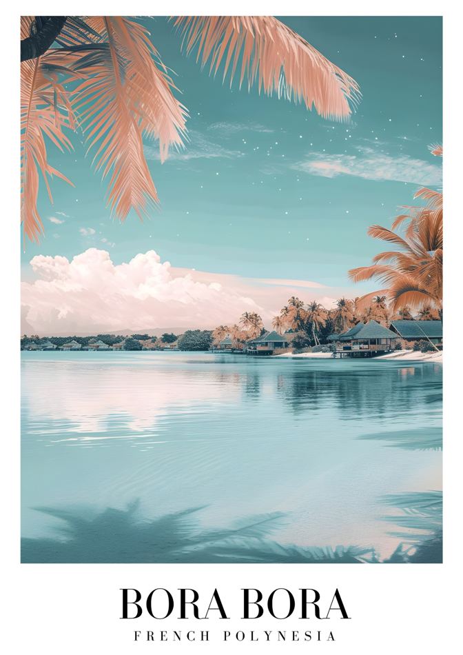 Bora Bora printable wall art