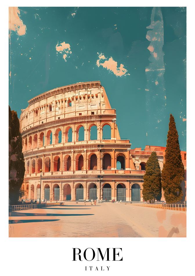 Rome Italy printable wall art